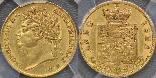1825 Half Sovereign