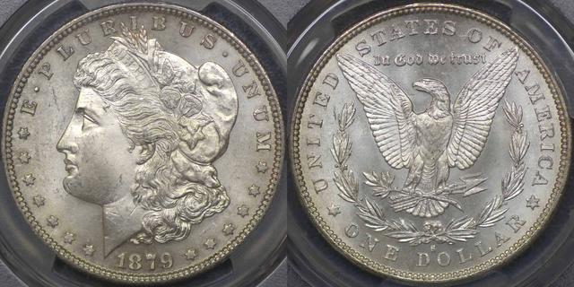1879 San Francisco Ein Dollar