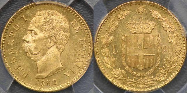 1882 Zwanzig Lire