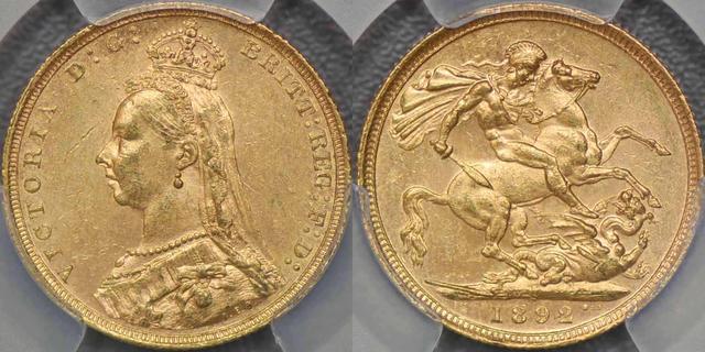 1892 Sydney Sovereign