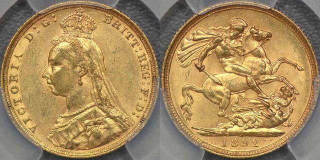 1892 Sydney Sovereign