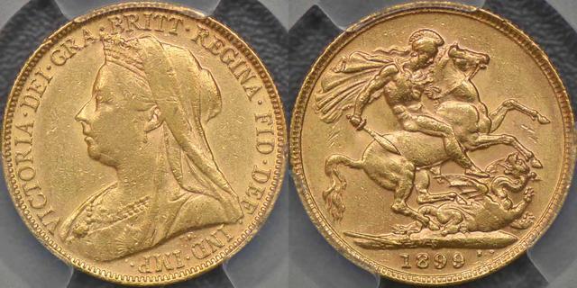 1899 Perth Sovereign