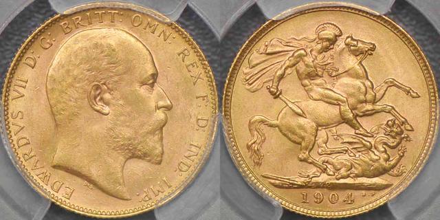 1904 Perth Sovereign
