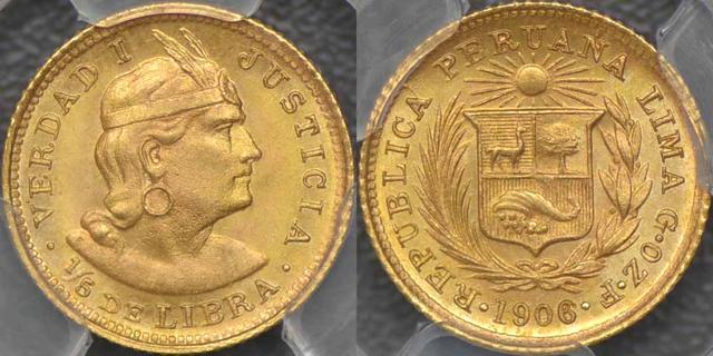 1906 One Fifth Libra