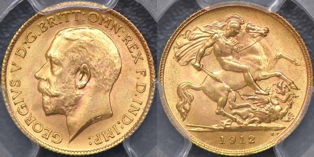 1912 Halber Sovereign