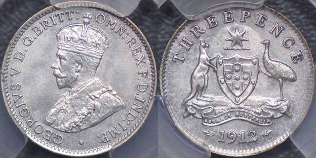 1912 Threepence