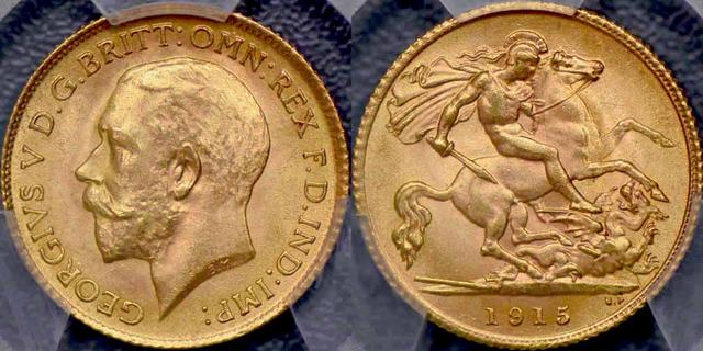 1915 Half Sovereign