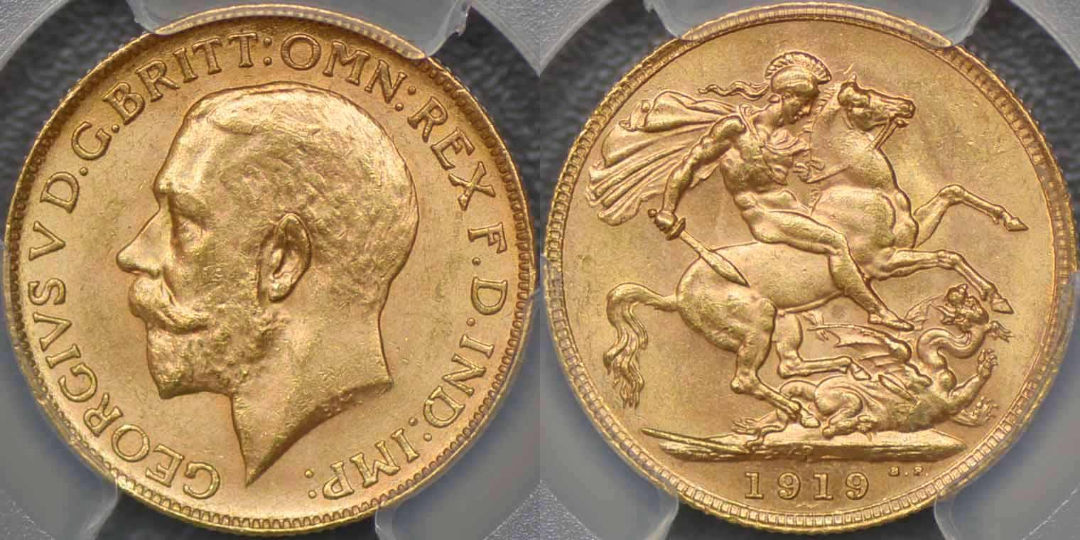 1919 Perth Sovereign