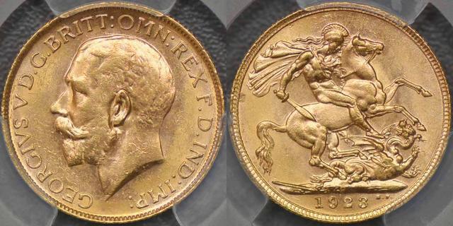 1923 Perth Sovereign