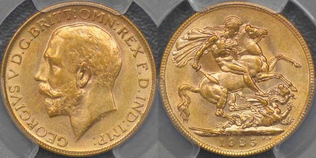 1925 Perth Sovereign