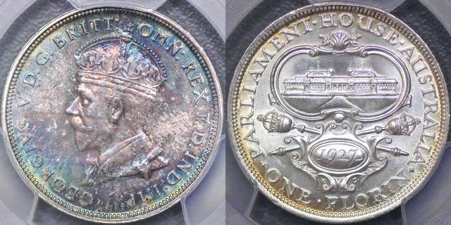 1927 Canberra Florin