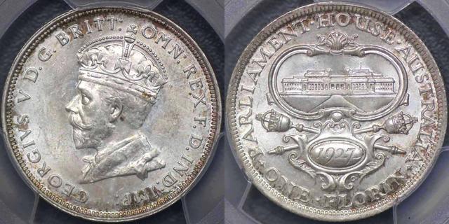 1927 Canberra Florin
