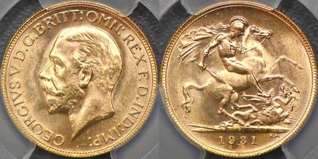 1931 Perth Sovereign