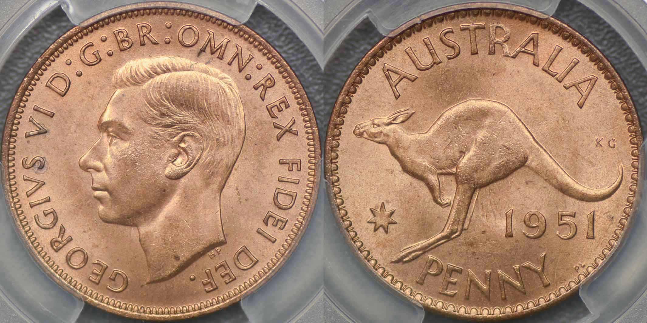 1951 London Penny