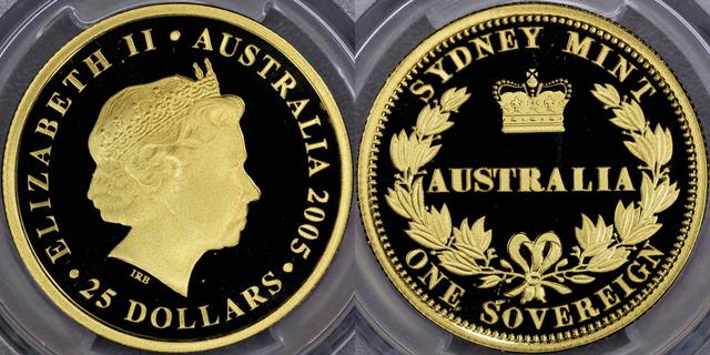2005 "Sydney Mint" Twenty-five Dollars