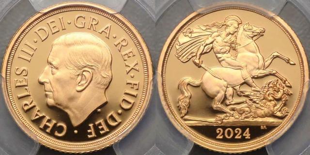 2024 Proof Half Sovereign