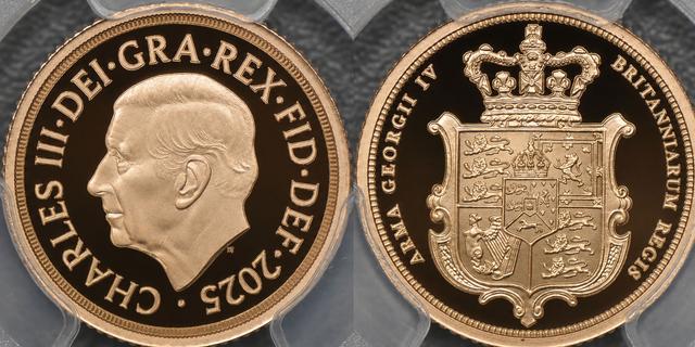 2025 Proof Half Sovereign