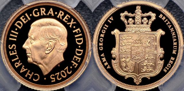 2025 Proof Half Sovereign