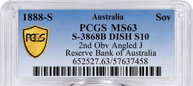 1888 Sydney Sovereign