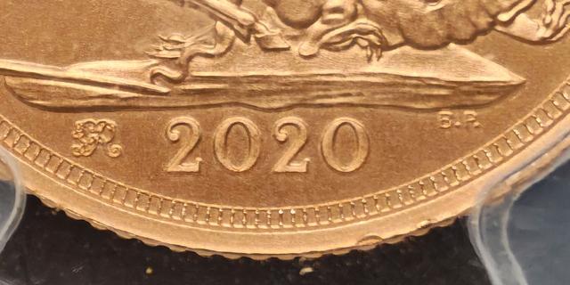 2020 Souverän mit George III. Privy