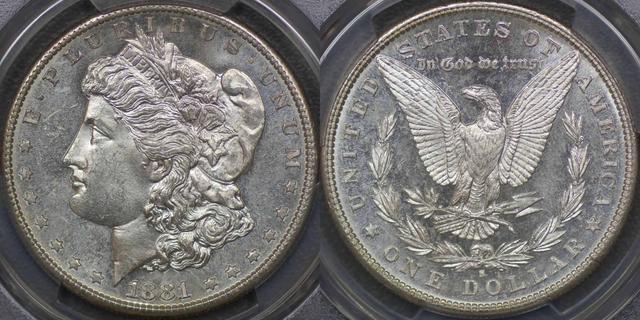 1881 San Francisco Ein Dollar