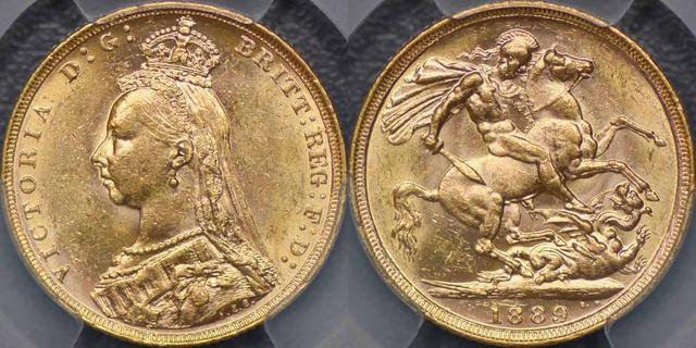 1889年メルボルン・ソブリン