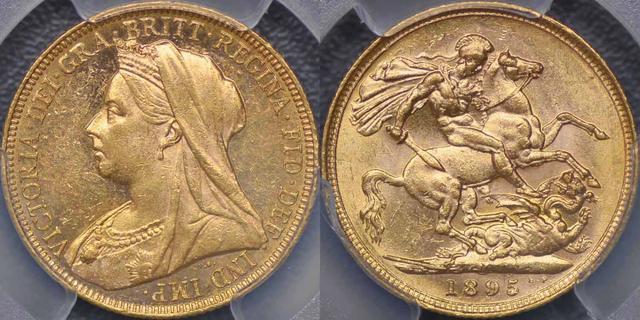 1895 Melbourne Sovereign