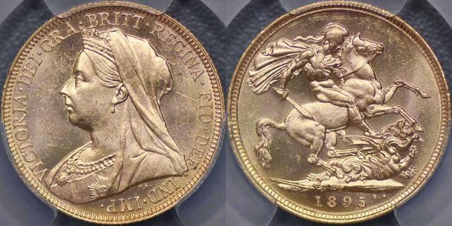 1895 Melbourne Sovereign