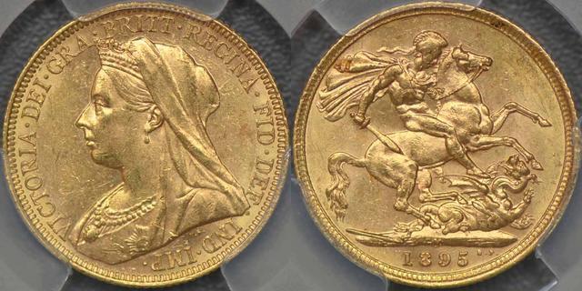 1895 Melbourne Sovereign