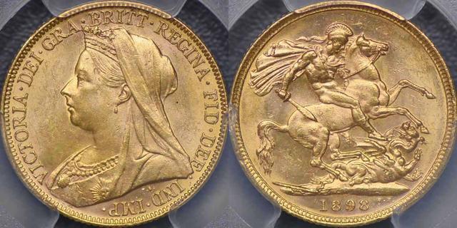 1898 Melbourne Sovereign
