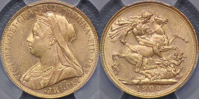 1900 Melbourne Sovereign