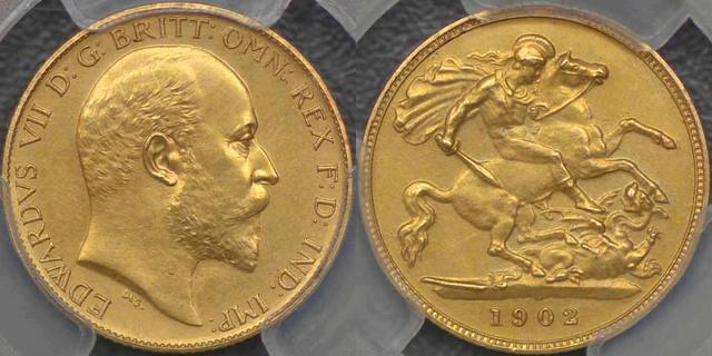 1902 Proof Half Sovereign