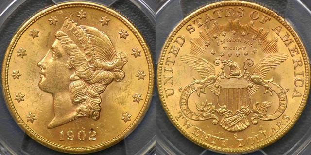 1902年サンフランシスコ20ドル紙幣