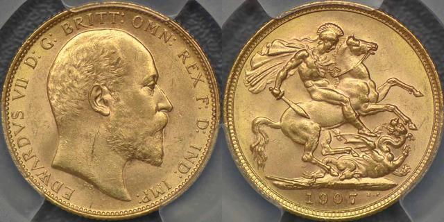 1907 Melbourne Sovereign