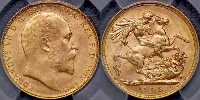 1908 Melbourne Sovereign