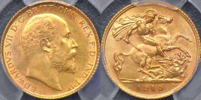 1910 Sydney Half Sovereign