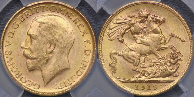 1915年メルボルン・ソブリン