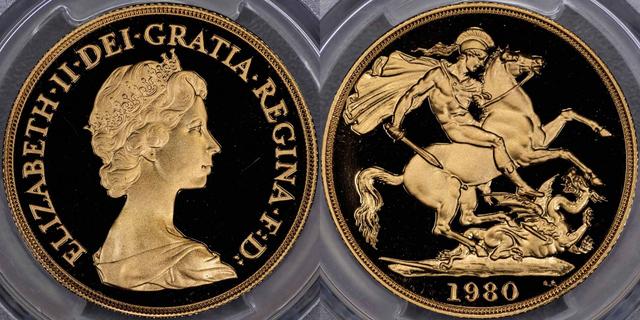 1980 Proof Two Pound