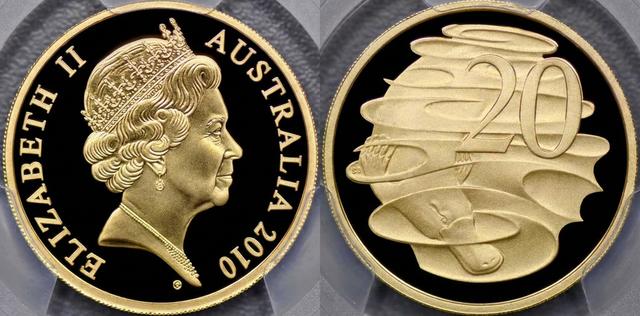 2010 Proof Twenty Cent