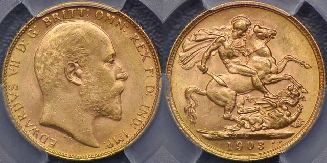 1903 Souverän von Perth