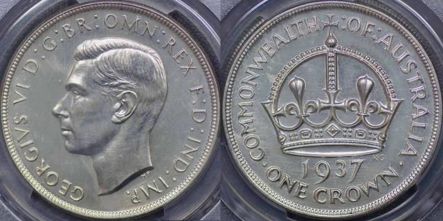 Polierte Krone von 1937
