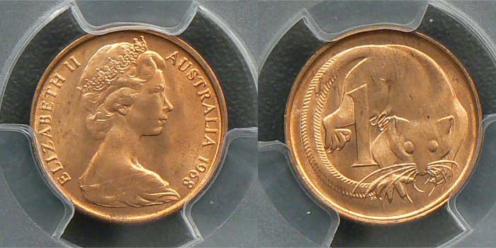 Australia 1968 One Cent